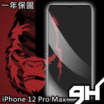 日本川崎金剛 iPhone 12 Pro Max 全滿板3D防爆鋼化玻璃保護貼 黑