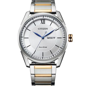 CITIZEN 星辰 GENTS 經典格紋紳士腕錶(AW0084-81A)42mm