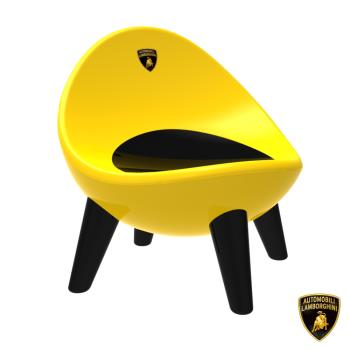 【Lamborghini藍寶堅尼】全台獨家 兒童蛋椅 兒童靠背椅 蛋型椅 幼兒椅 兒童餐椅