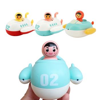 Colorland-兒童洗澡戲水玩具 寶寶浴室漂浮潛水艇發條噴水玩具
