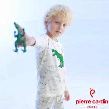 Pierre Cardin皮爾卡登 男兒童長袖衛生衣褲組(KD294012恐龍樂園)