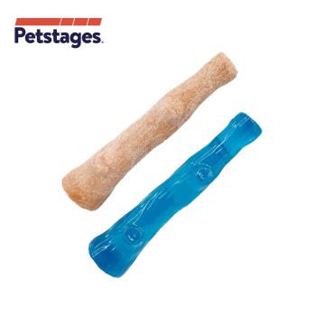 美國 Petstages史迪克潔牙玩具-S號2件組(67819)-磨牙 潔齒 啃咬 狗玩具 寵物玩具