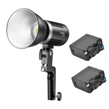 GODOX 神牛 ML60 60W 白光 攝影燈+F980 電池x2 套組(公司貨)