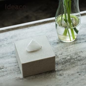 日本 ideaco 方形砂岩餐巾紙盒