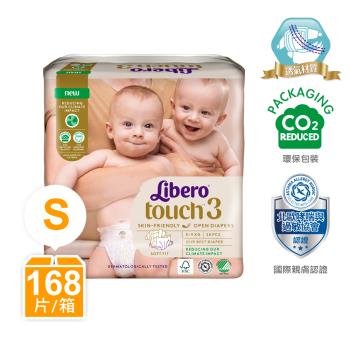 麗貝樂 Touch嬰兒紙尿褲3號(S-28片x6包/箱)