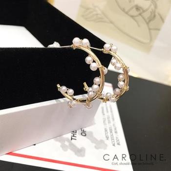 《Caroline》★韓國熱賣造型時尚 精緻高質感耳環 70721