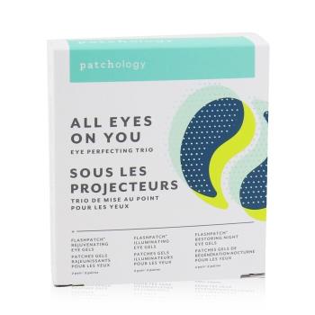 Patchology FlashPatch眼部啫喱-眼部護理三合一套裝：使肌膚煥發活力，恢復活力，恢復活力6pairs