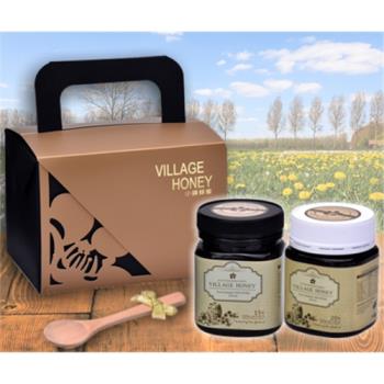 【小鎮蜂蜜台灣唯一總代理】紐西蘭麥蘆卡蜂蜜頂級雙罐禮盒 (天然活性25+ & 乳化活性20+)