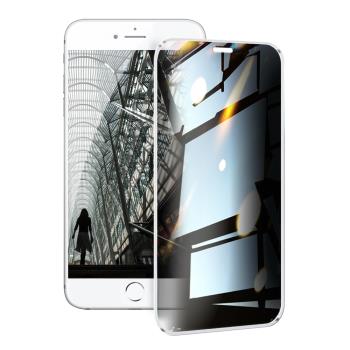 NISDA for iPhone 8 / iPhone 7 防窺2.5D滿版玻璃保護貼-白