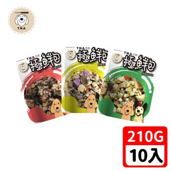 T.N.A. 悠遊系列-冷凍保健鮮食系列-天然食材添加保健品的寵物鮮食-10入組