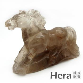 Hera 赫拉 銀髮晶/鈦晶鵬程萬里擺件