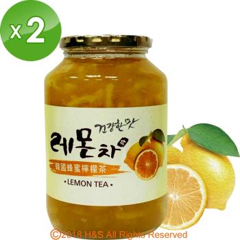 《 柚和美》韓國蜂蜜檸檬茶(1kg)2入組