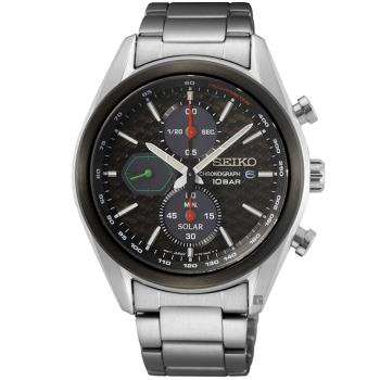 SEIKO精工CS喬治亞羅設計計時手錶-41mmV176-0BH0D(SSC803P1)