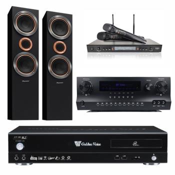 金嗓 CPX-900 R2伴唱機 4TB+Sky Teana DW-1+DoDo Audio SR-889PRO+Pioneer S-RS55TB