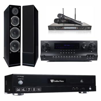 金嗓 CPX-900 F1 點歌機4TB+Sky Teana DW-1+DoDo Audio SR-889PRO+Austin AS-168(黑)