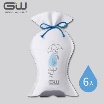 GW水玻璃 分離式熱風除濕袋 6入組 (不含還原座)