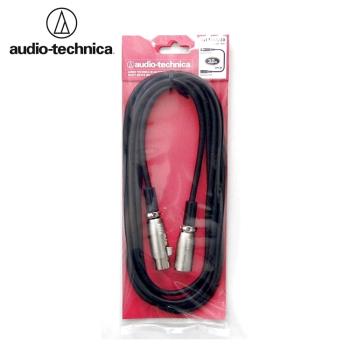 鐵三角Audio-Technica麥克風線mic延長線ATL458A/3.0(長3公尺;適3PIN公頭XLR-M對接XLR-F母頭;彈簧鎖定)日本平輸