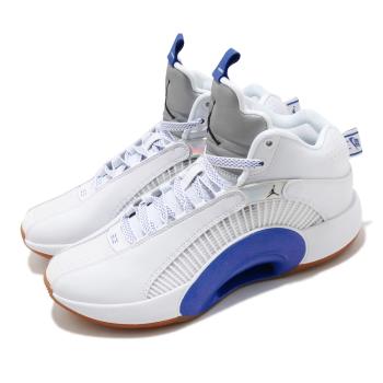 Nike 籃球鞋 Air Jordan XXXV SH 男鞋 明星款 避震 包覆 AJ35 運動 白 藍 DH3128100 [ACS 跨運動]