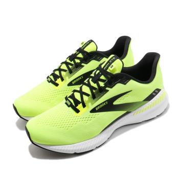 Brooks 慢跑鞋 Launch GTS 8 2E 寬楦 男鞋 路跑 緩震 DNA科技 透氣 健身 球鞋 黃 黑 1103592E774