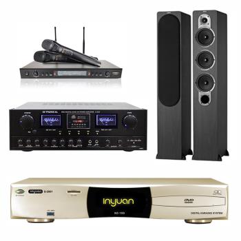 音圓 S-2001 N2-150點歌機4TB+AV MUSICAL A-860+DoDo Audio SR-889PRO+JAMO S428(黑)