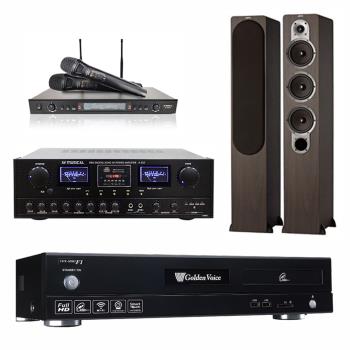 金嗓 CPX-900 F1 點歌機4TB+AV MUSICAL A-860+DoDo Audio SR-889PRO+JAMO S428(木)
