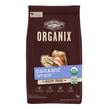 美國 ORGANIX 歐奇斯95%有機幼犬/懷孕母犬飼料 - 10LB