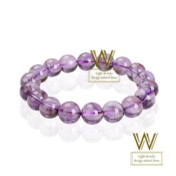W-jewelry冰透紫黃晶手鍊(PY-1000-1)