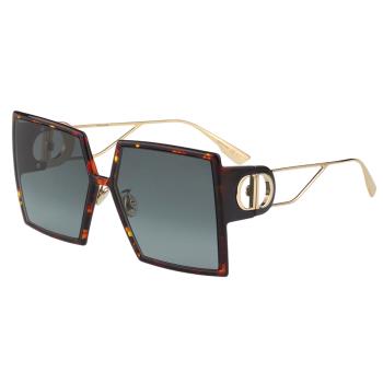 Dior 方框 太陽眼鏡(琥珀配金)