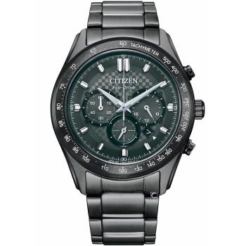 CITIZEN 星辰 情人節推薦款 光動能計時手錶(CA4457-81H)43mm/鋼鐵灰
