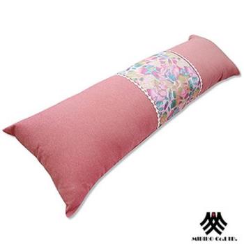 【M.B.H】粉紅花蕾長型抱枕
