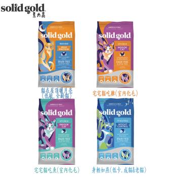 Solid Gold 素力高 超級貓糧 系列-12磅 X 1包(原速利高)