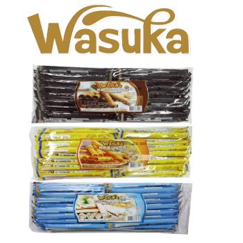 【Wasuka】爆漿捲心酥2包組(600g/50支/包);3種口味任選(巧克力/牛奶/起司)