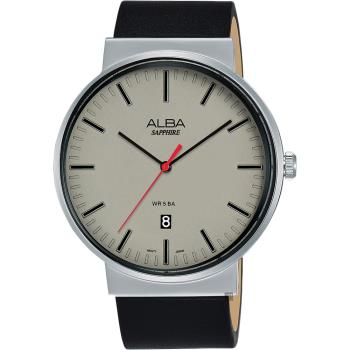 ALBA雅柏主張型男時尚手錶-灰/44mmVJ42-X269Z(AS9H45X1)