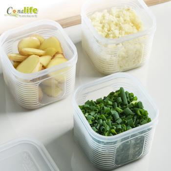 Conalife  食物保鮮可微波帶刻度保鮮套裝盒組  (1組)  