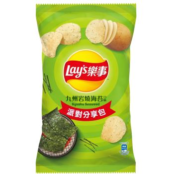 樂事派對分享包-九州岩燒海苔洋芋片119g/包
