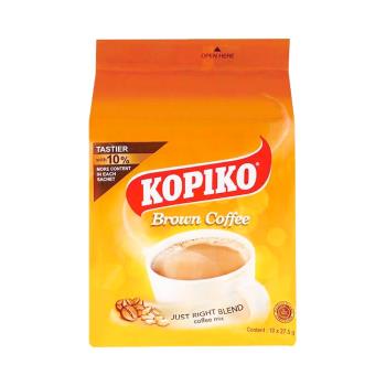 【印尼】KOPIKO 三合一即溶咖啡系列(黃糖咖啡) X12包