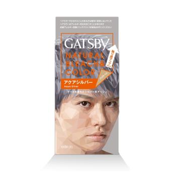 GATSBY無敵顯色染髮霜(水漾銀灰)(雙氧乳70ml 染髮霜35g)