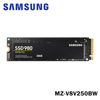 SAMSUNG 三星 980 PCIe 3.0 NVMe M.2 固態硬碟 250GB MZ-V8V250BW