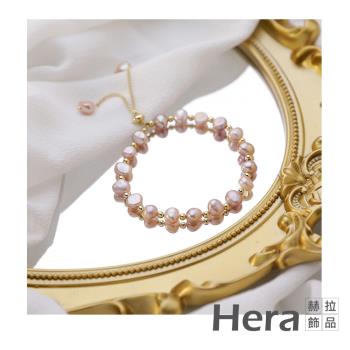 Hera 赫拉 巴洛克淡水珍珠閨蜜時尚感手鍊