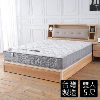 【時尚屋】海曼天絲硬式5尺雙人獨立筒床墊BD81-10-5免運費/免運費/台灣製