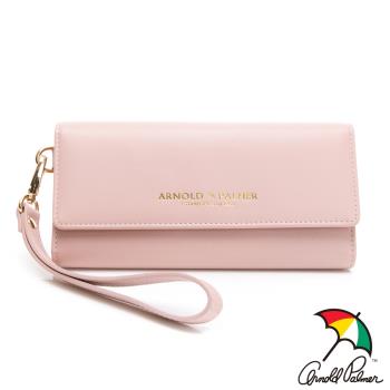 Arnold Palmer- 三折式長夾附手挽帶 Ton(時髦)系列-粉色