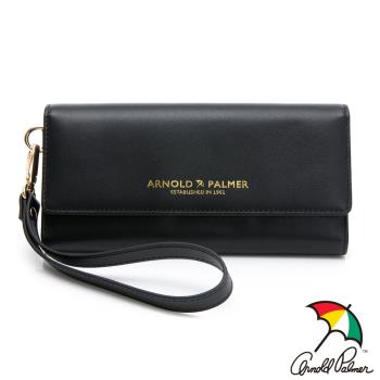 Arnold Palmer- 三折式長夾附手挽帶 Ton(時髦)系列-黑色