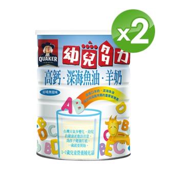 【QUAKER 桂格】羊奶幼兒多力(1350g/罐)*2罐