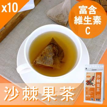 【Mr.Teago】沙棘果茶/養生茶/養生飲-3角立體茶包-10袋/組(30包/袋)