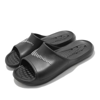 Nike 拖鞋 Victori One Shower 男女鞋 基本款 簡約 情侶穿搭 快速排水 黑 白 CZ5478001 [ACS 跨運動]