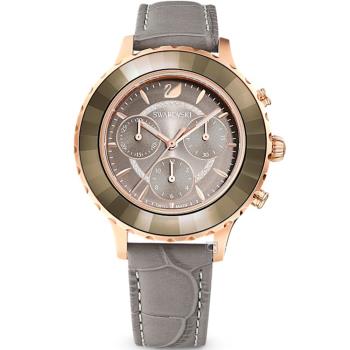 SWAROVSKI 施華洛世奇 Octea Lux Chrono奢華耀眼計時手錶(5452495)39.5mm
