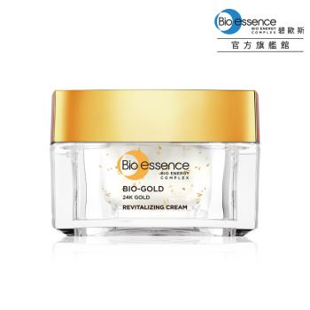 Bio-essence碧歐斯 BIO金萃黃金賦活霜40g(乳霜)-2023升級版