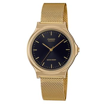 【CASIO 卡西歐】學生/青少年/業務 指定錶 米蘭錶帶 可調式錶扣(MQ-24MG-1E)