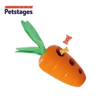 美國 Petstages 67674 益智胡蘿蔔 益智玩具 狗玩具 磨牙 潔齒 啃咬 寵物玩具 1入裝