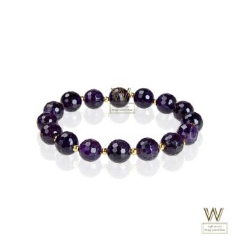 W-jewelry尊貴紫水晶手鍊(PP-10003-1)